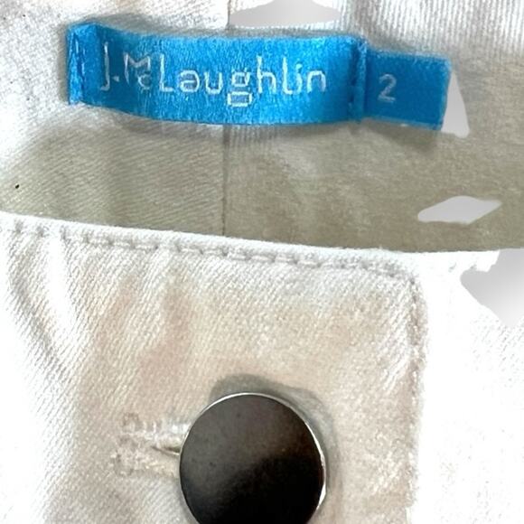 J MCLAUGHLIN WHITE JEANS SZ 2 - Picture 10 of 10
